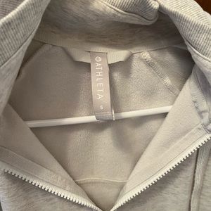 Athleta Hoodie, Heather Gray, Size S